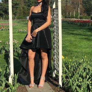 Black Hi-Low dress (Worn Once)